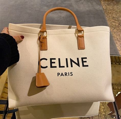 celine luggage canvas|Celine canvas tote bag.